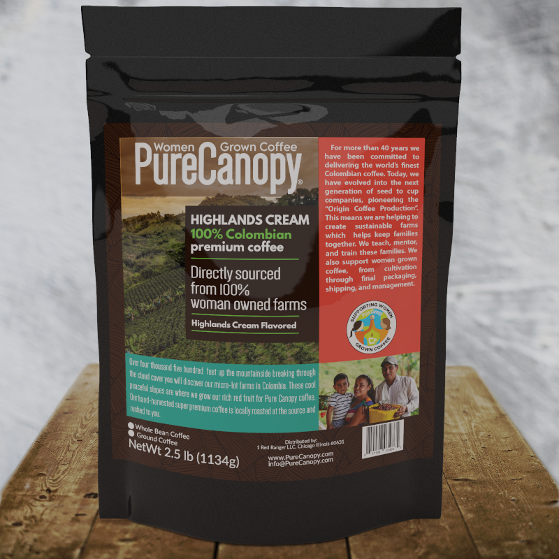 Pure Canopy - Colombian - Highland Cream Infused