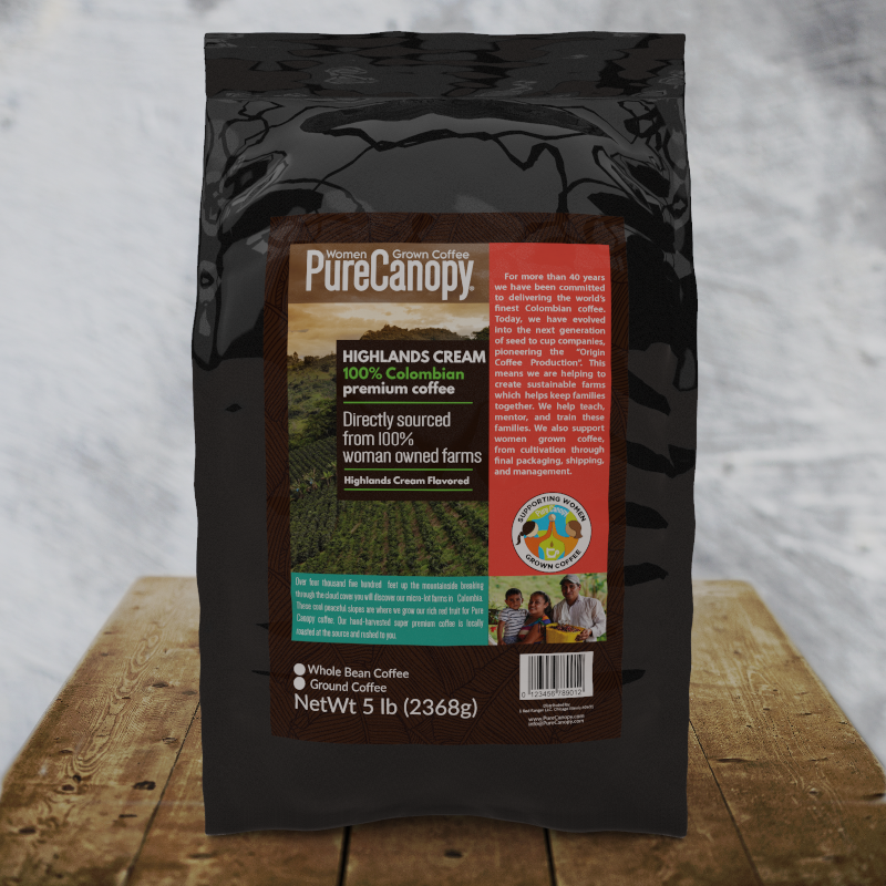 Pure Canopy - Colombian - Highland Cream Infused