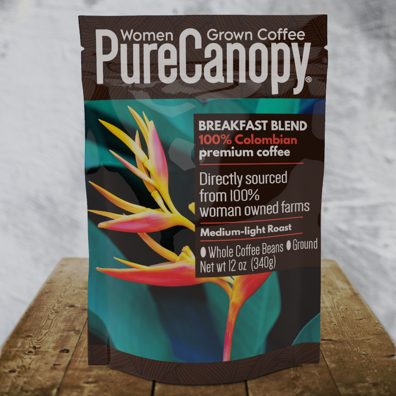 Pure Canopy - Colombian - Breakfast Blend Coffee